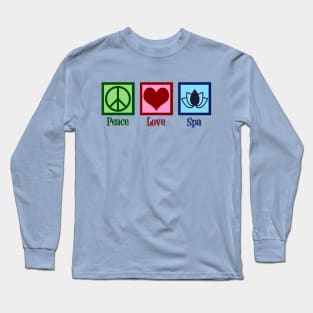 Peace Love Spa Long Sleeve T-Shirt